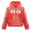 Hellstar Studios Zip Hoodie - Red