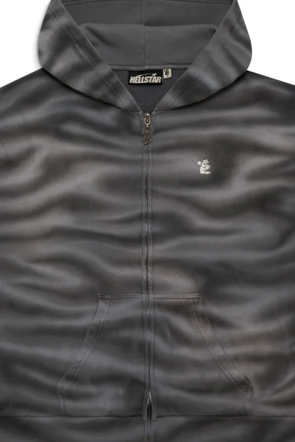 Classic Logo Airbrush Zip-Up Hellstar - Image 2