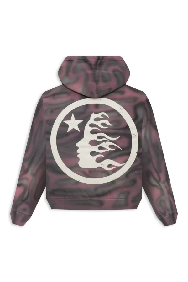 Hellstar Classic Logo Airbrush Zip-Up - Image 2