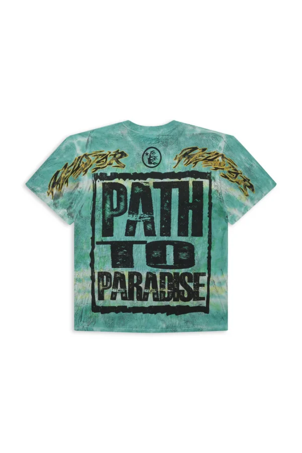 Hellstar Rasta Skull Tye-Dye T-Shirt - Image 2