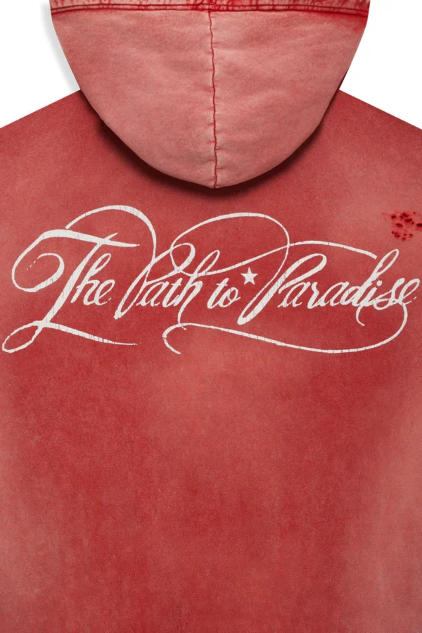 Hellstar Path To Paradise Zip-Up - Red - Image 2