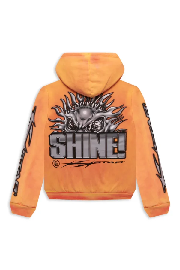 Hellstar Sun Zip-Up - Ornage - Image 3