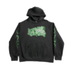 Black & Green-Hellstar Dragon Graphic Hoodie