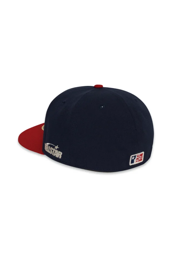 Blue Fitted Hellstar Baseball Hats - Image 3