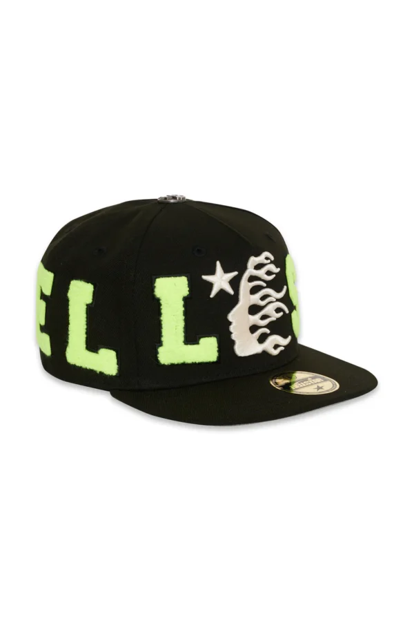 Black Fitted Hellstar OG Patch - Image 2