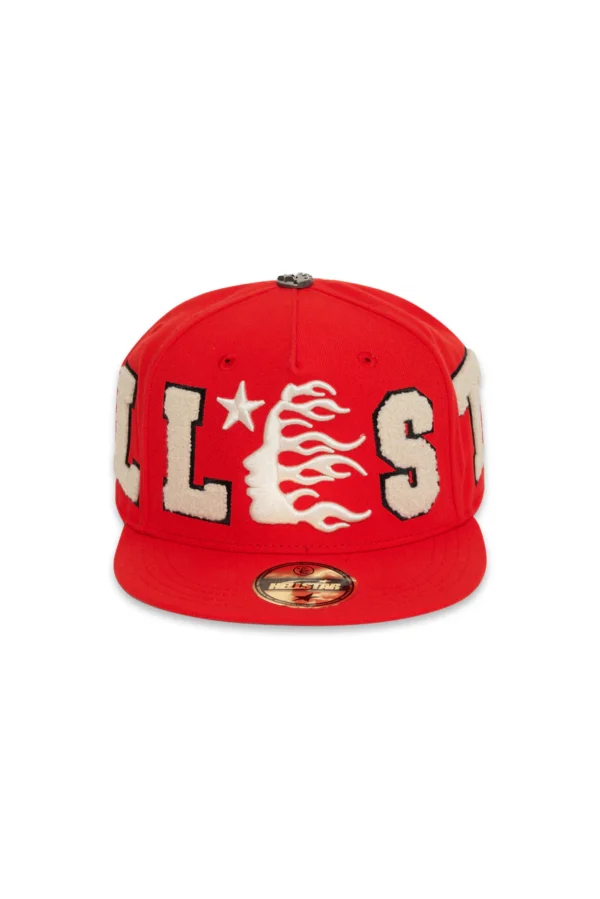 Buy Red Fitted Hellstar OG Patch