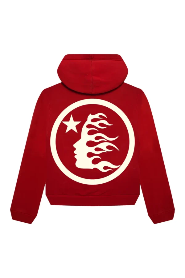Hellstar Uniform Hoodie - Red - Image 2