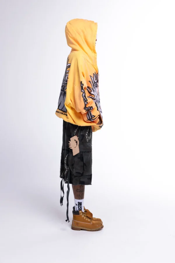 Hellstar Sun Zip-Up - Ornage - Image 2