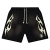 Hellstar Flame Shorts - Black