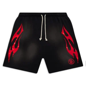 New Black Flame Shorts hellstar