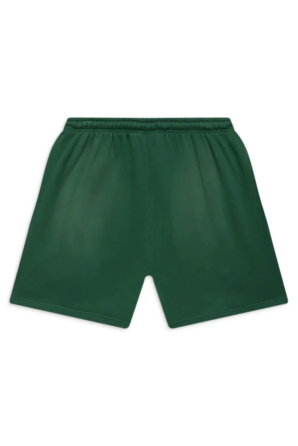 Hellstar Flame Shorts Green - Image 2