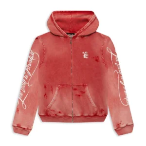 Hellstar Path To Paradise Zip-Up - Red