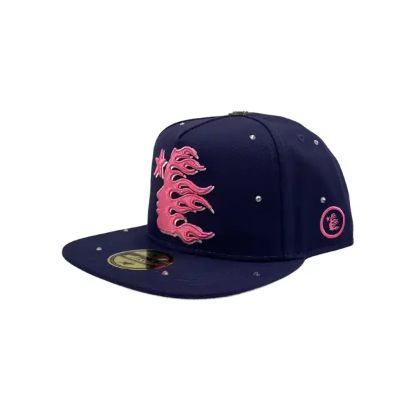 Hellarstar Hat Navy Fitted - Image 3
