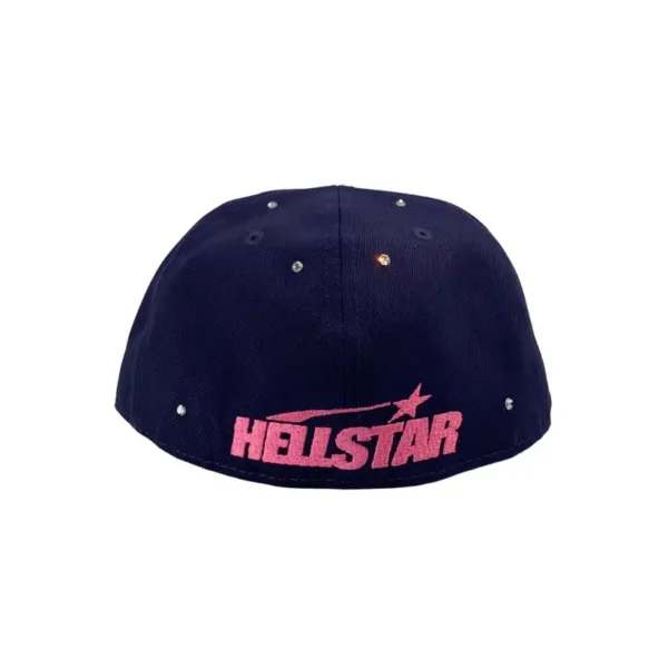 Hellarstar Hat Navy Fitted - Image 2