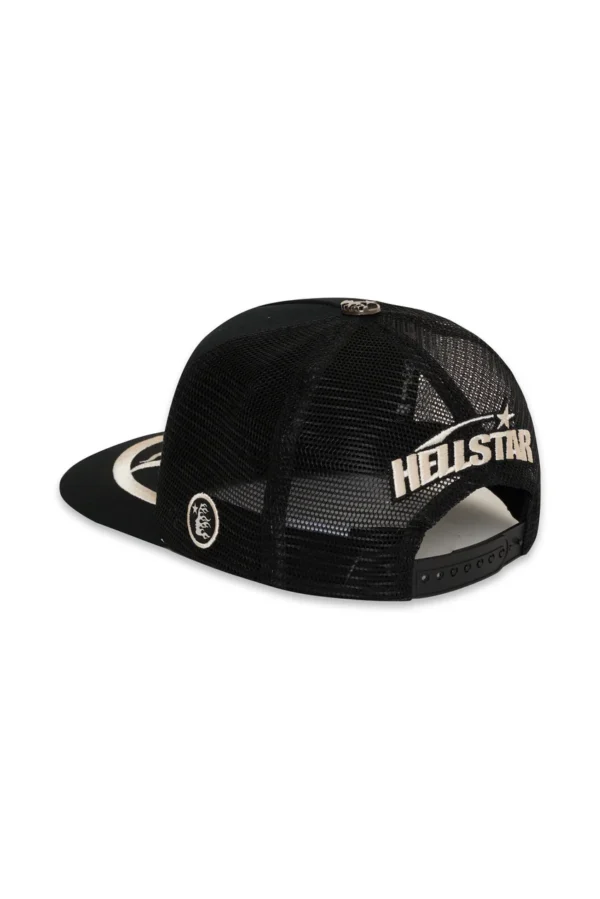 Buy Hellstar Big Logo Trucker Snapback Hat - Image 3