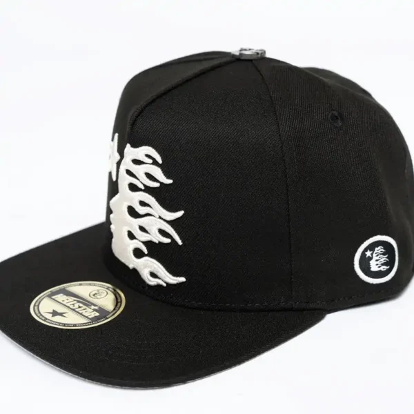 Hellstar Black Fitted Hat - Image 2