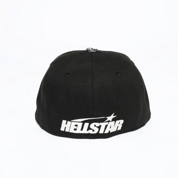 Hellstar Black Fitted Hat - Image 3