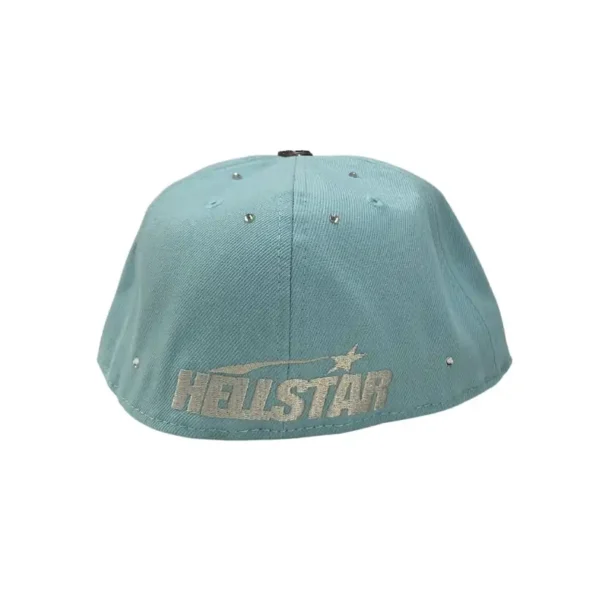 Hellstar Blue Fitted Hat - Image 2