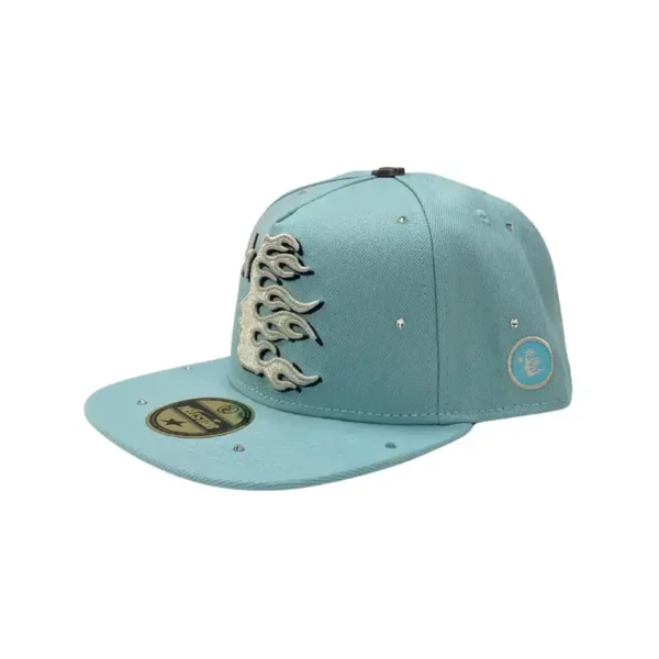 Hellstar Blue Fitted Hat - Image 3