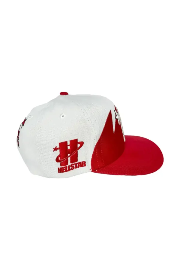 Hellstar Hat Off White/Red - Image 3