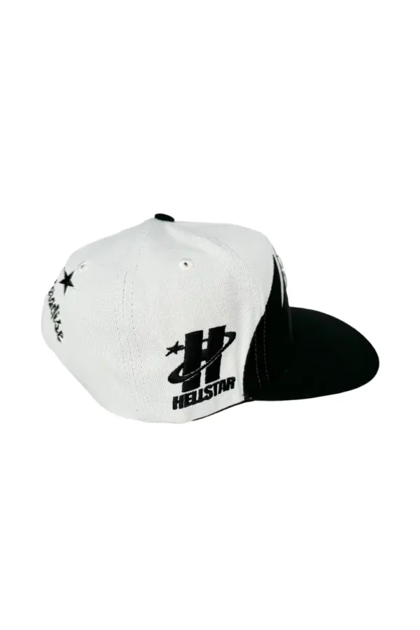 Hellstar Hat Off White/Black - Image 3