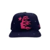Hellstar Navy Rhinestone Snapback