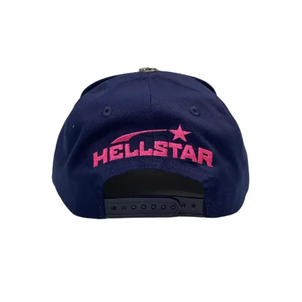Hellstar Navy Snapback - Image 2