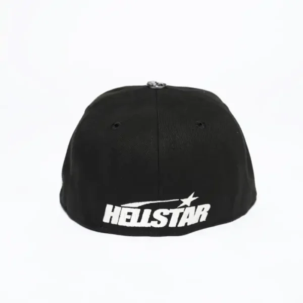 Hellstar OG Black Fitted Hat - Image 3