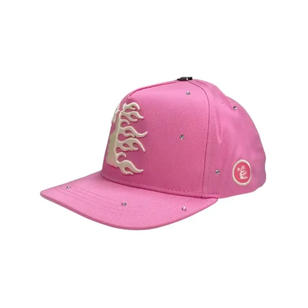 Hellstar Pink Rhinestone Snapback - Image 3