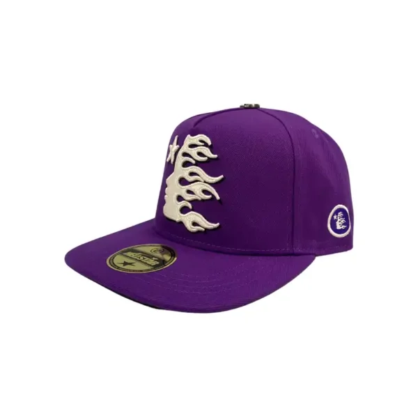 Hellstar Purple Fitted Hat - Image 3