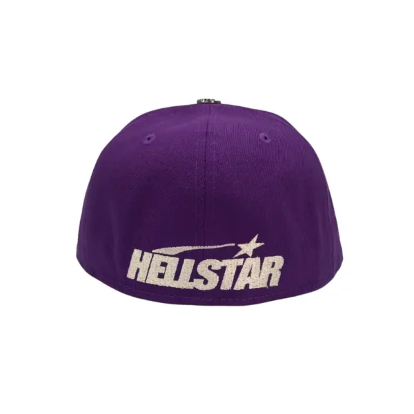 Hellstar Purple Fitted Hat - Image 2