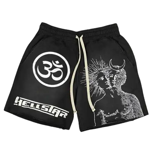 Hellstar Graphic Vintage Shorts
