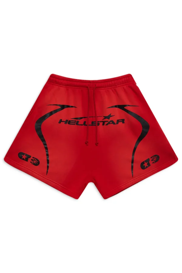 Hellstar Red Warm Up Shorts