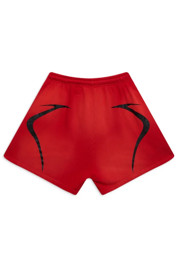 Hellstar Red Warm Up Shorts - Image 2