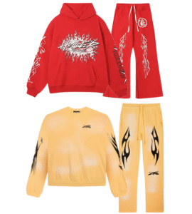 Hellstar Red Tracksuit & Yellow Sweatsuit