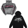 Hellstar Gray & Black Hoodie