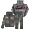 Hellstar Sports Tracksuit & Gray Hoodie