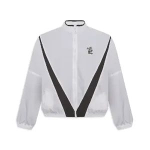 Zip-Up White Hellstar Track Jacket