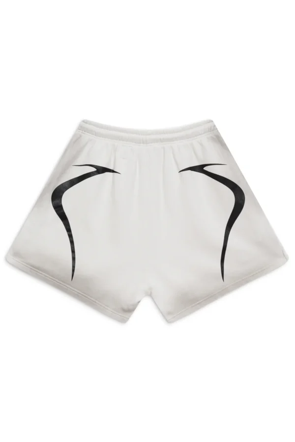 Hellstar White Warm Up Shorts - Image 2