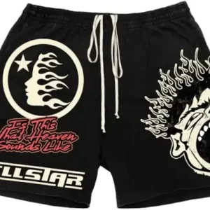 Hellstar Logo Vintage Shorts